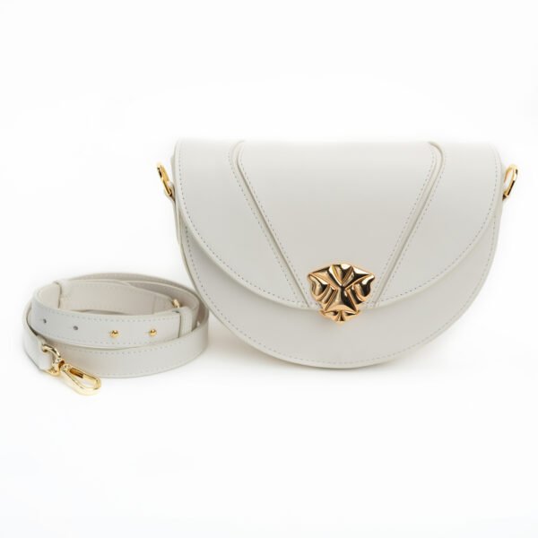 The Ayur Crossbag in Ivory White