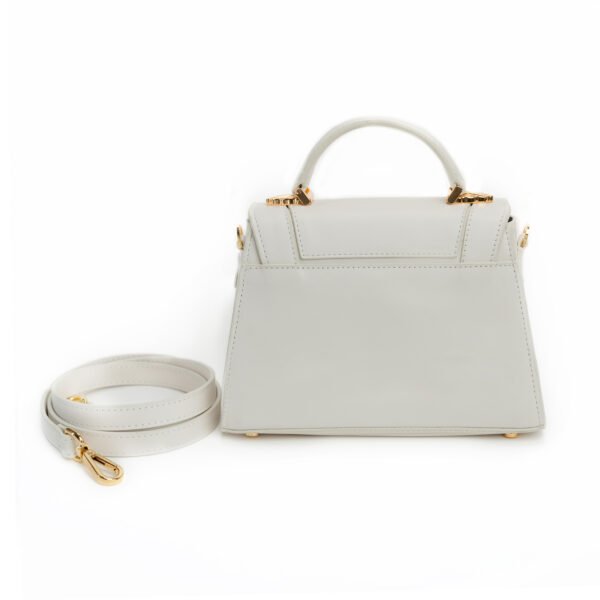 The Queen Dido Handbag in Ivory White - Image 2