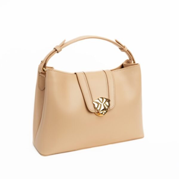 The Tanit Handbag in Beige - Image 2