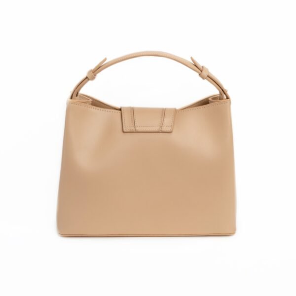 The Tanit Handbag in Beige - Image 3