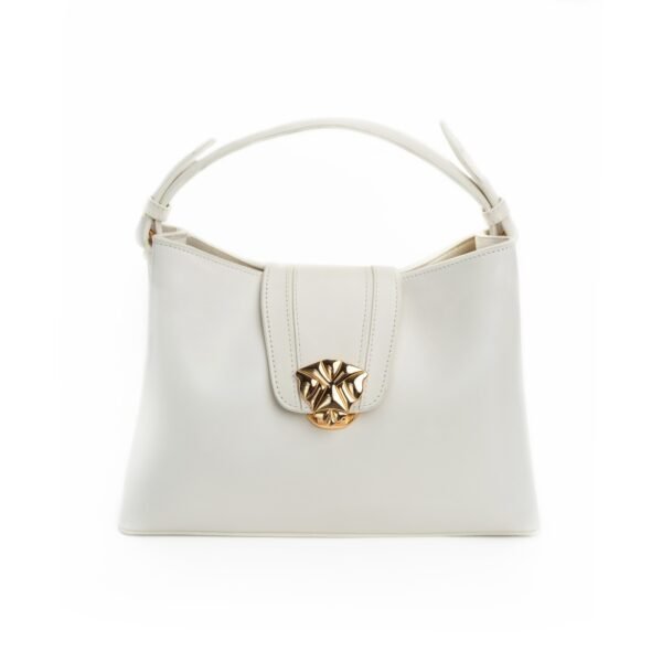 The Tanit Handbag in Ivory White