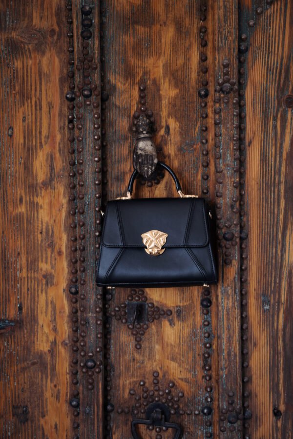 Queen Dido Handbag in Black - Image 6