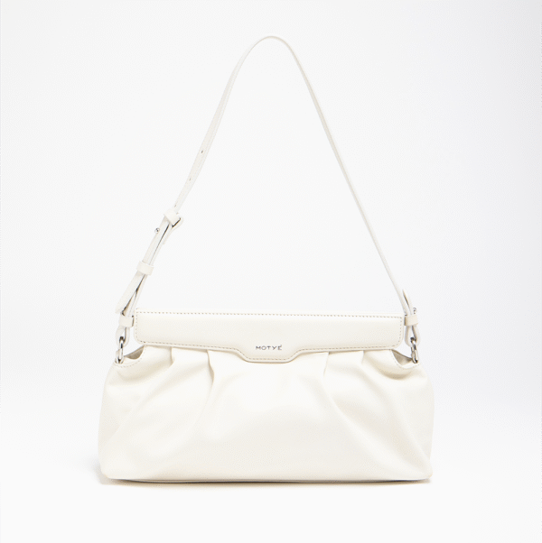 Melia Clutch XXL in White