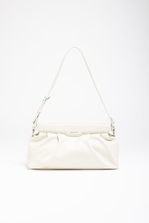 Melia Clutch XXL in White