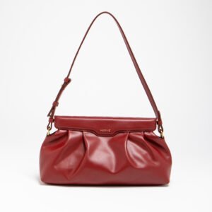 Melia Clutch XXL in Maroon