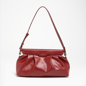 Melia Clutch XXL in Maroon