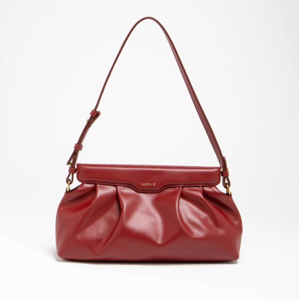 Melia Clutch XXL in Maroon